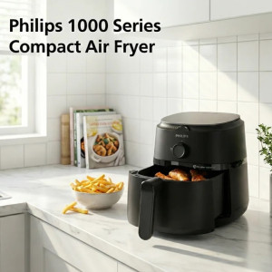 Philips NA110/00 1000 Series Compact Air Fryer – 3.2L